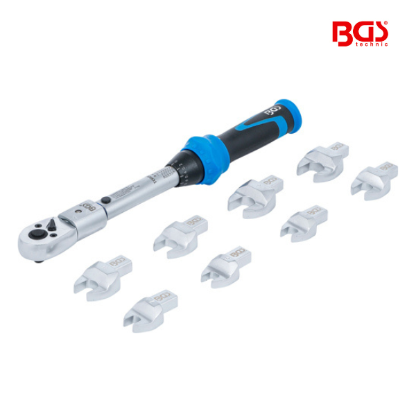 Jogo chave dinamométrica 9 x 12 mm | 6 - 30 Nm | 10 peças