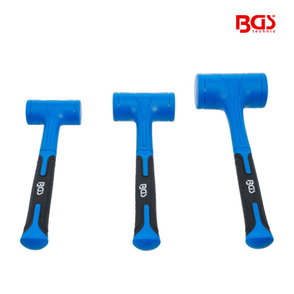 Jogo de martelo sem recuo | 450 / 765 / 1275 g | 3 peças.