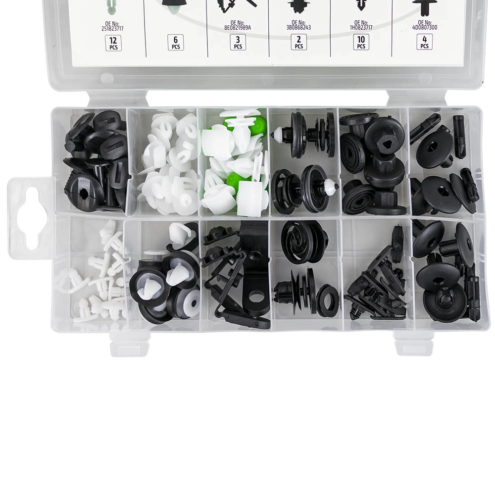 Sortido de clips de Vag / Seat / Skoda | 79 peças