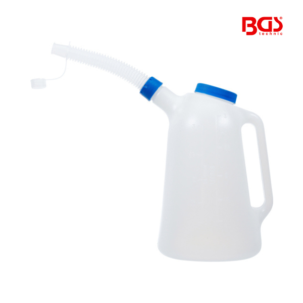 Jarro de enchimento com bico flexível e tampa | 5L