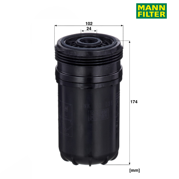 Filtro de combustível MANN WK10036