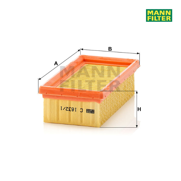 Filtro de Ar MANN C1832/1