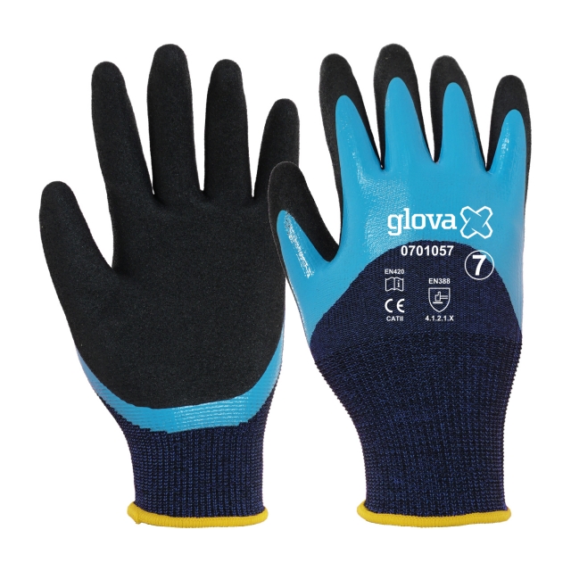 Luva Spandex Duplo Revestimento Nitrilo Foam