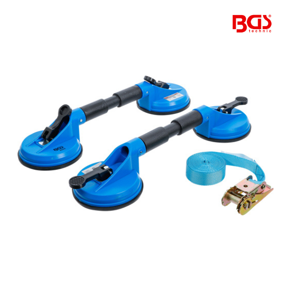 Conjunto de ventosas de vidro | 3 peças