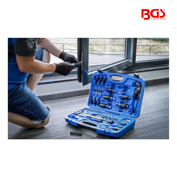 Caixa de ferramentas de chaves de caixa | 67 peças