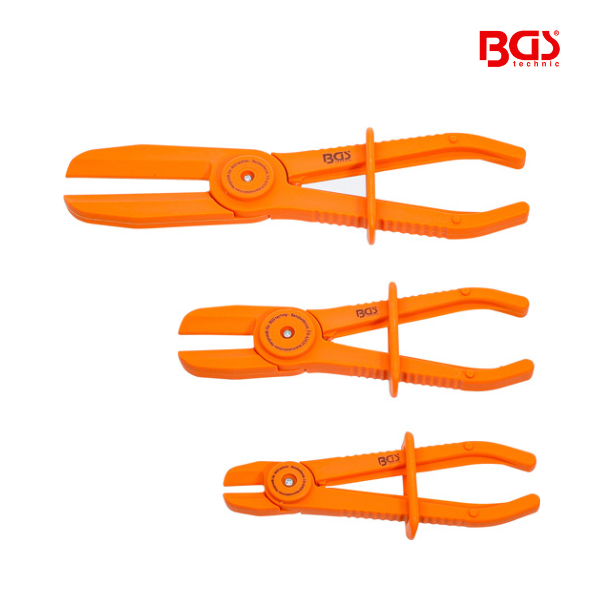 Jogo de alicates aperto de mangueira | 155 - 255 mm | 3 peças