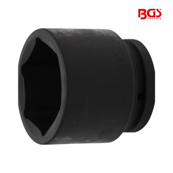 Chave de caixa sextavada 1" impacto |  75MM