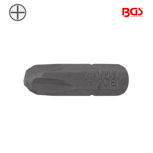 Ponta / bit philips 1/4" | 25 mm |  PH4