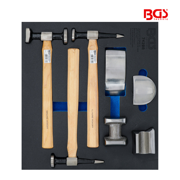 Conjunto de ferros para desamolgar carroçaria | 7 peças