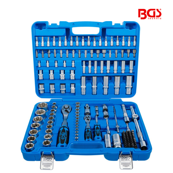 Jogo de chaves de caixa  1/4"-1/2" | 150 peças