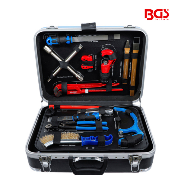 Caixa de ferramentas para sanitários | 95 peças
