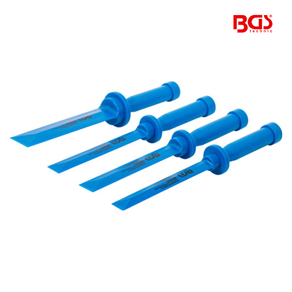 Conjunto de raspadores de plástico | 19 - 22 - 25 - 38 mm | 4 peças