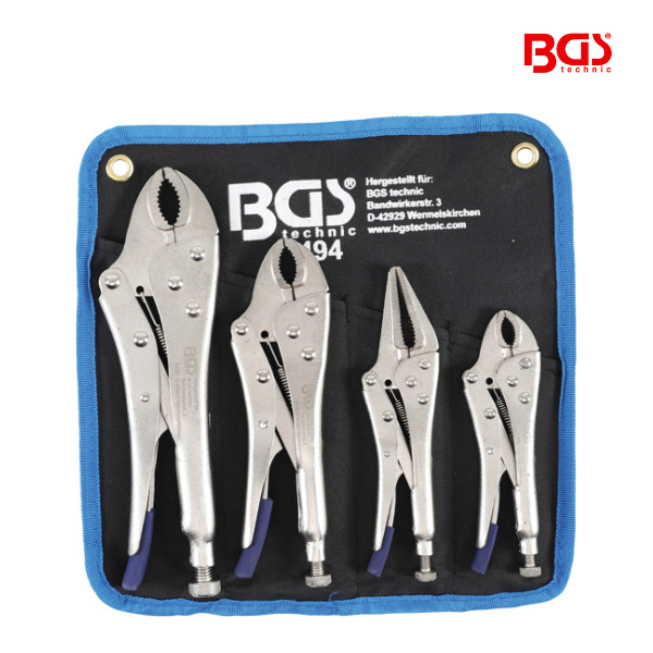 Conjunto de alicates de pressão | 4 peças