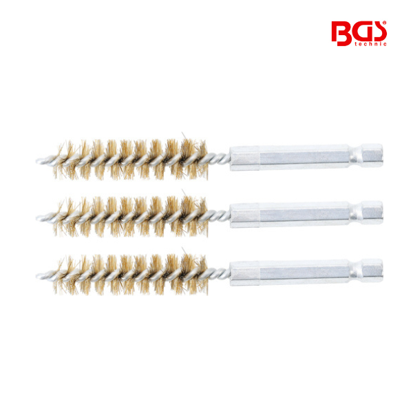 Escova  de latão    12 mm | 3 peças