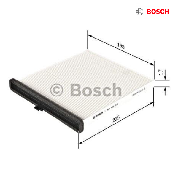 Filtro de habitáculo Bosch 1987435019