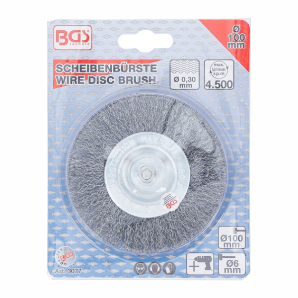 Escova | Tipo disco | Ø 100 mm