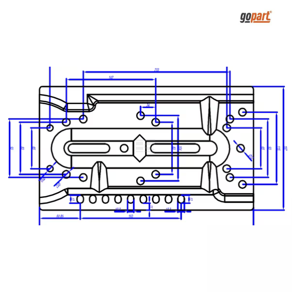 Banco em PVC com suspensão mecânica