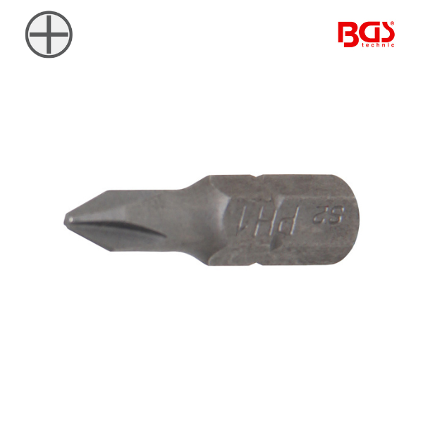 Ponta / bit philips 1/4" | 25 mm |  PH1