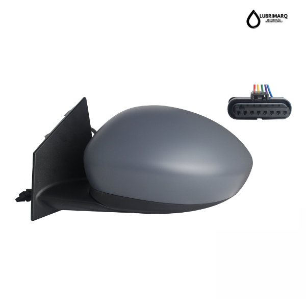 Espelho esquerdo elétrico térmico p/pintar 5pin