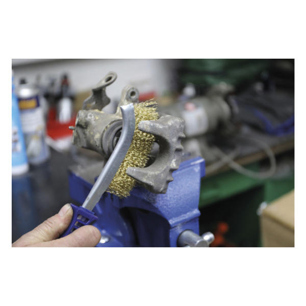 Escova de arame | em latão | 260 mm