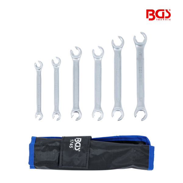 Chaves luneta aberta  8 x 9 - 18 x 19 mm | 6 peças