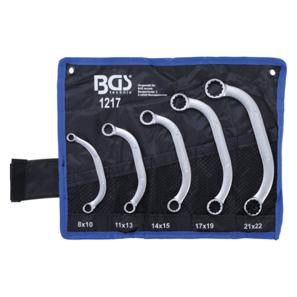 Jogo de chaves | 8 x 10 - 21 x 22 mm | 5 peças