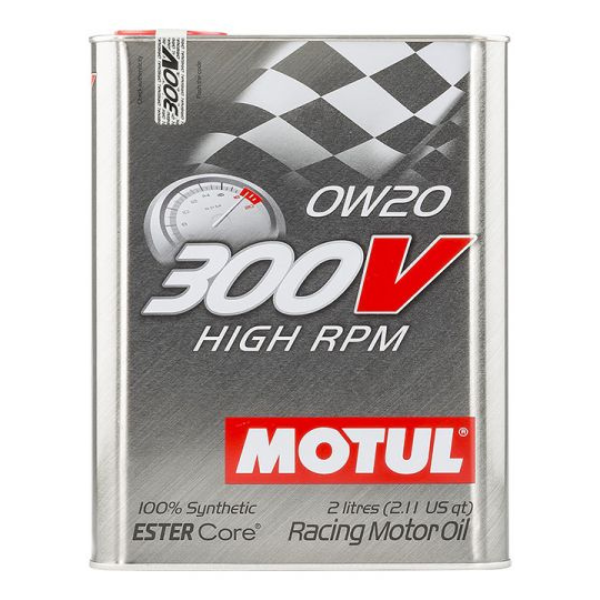 Motul 300V HIGH RPM 0W20 | 2L