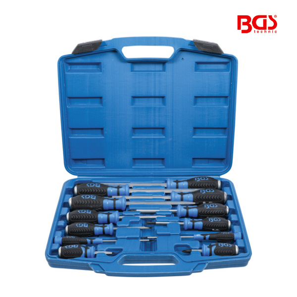 Conjunto de chaves de fendas | 12 peças