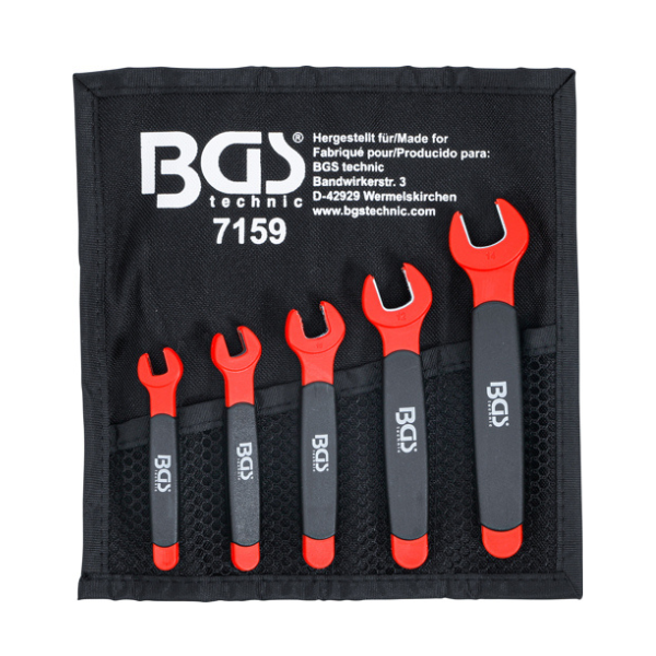 Jogo de chaves VDE | 7 - 14 mm | 5 peças