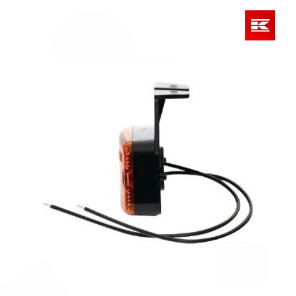 Luz de sinalização LED, retangular, 12-24V