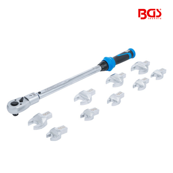 Jogo chave dinamométrica 14 x 18 mm | 40 - 210 Nm | 11 peças