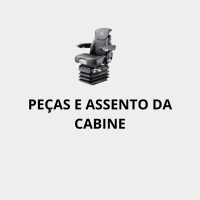 Peças e Assento da Cabine