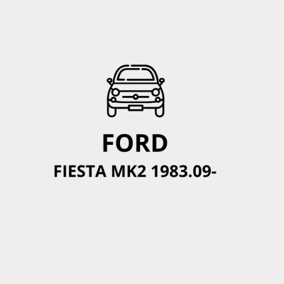 Fiesta MK2 1983.09-