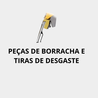 Peças de Borracha e Tiras de Desgaste