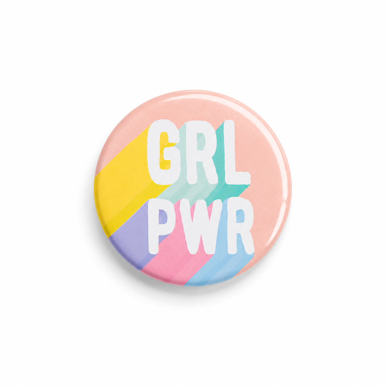 Crachá LuPrint "Pink Girl Power"