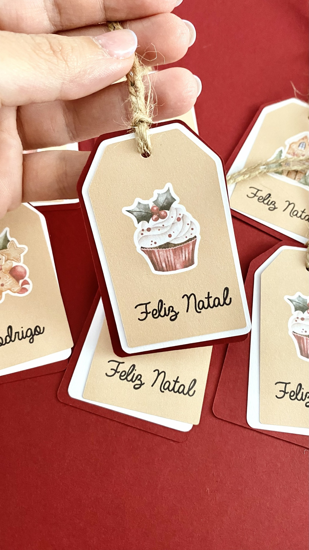 Kit Natal Mini-Agenda LuPrint & Vela DACY Candles