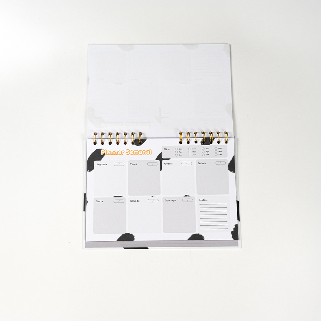 Planner Semanal de secretária “Noir”
