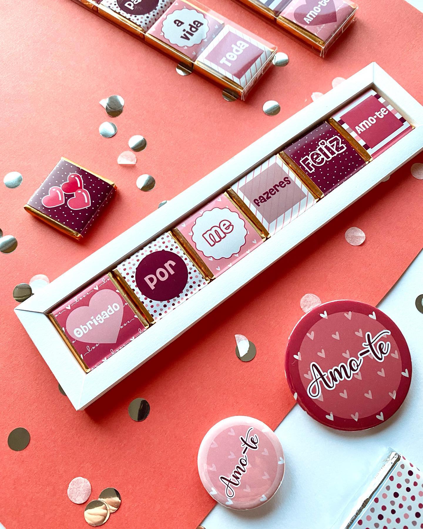 Caixa de Chocolates Dia dos Namorados