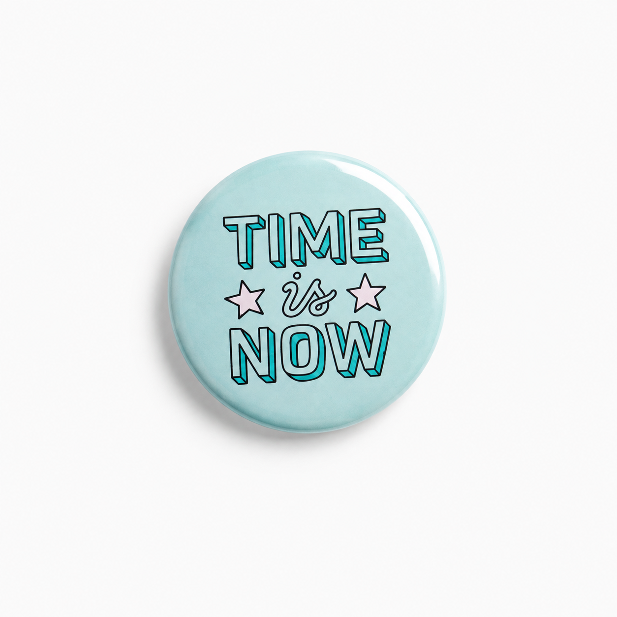 Crachá LuPrint "Time is Now"