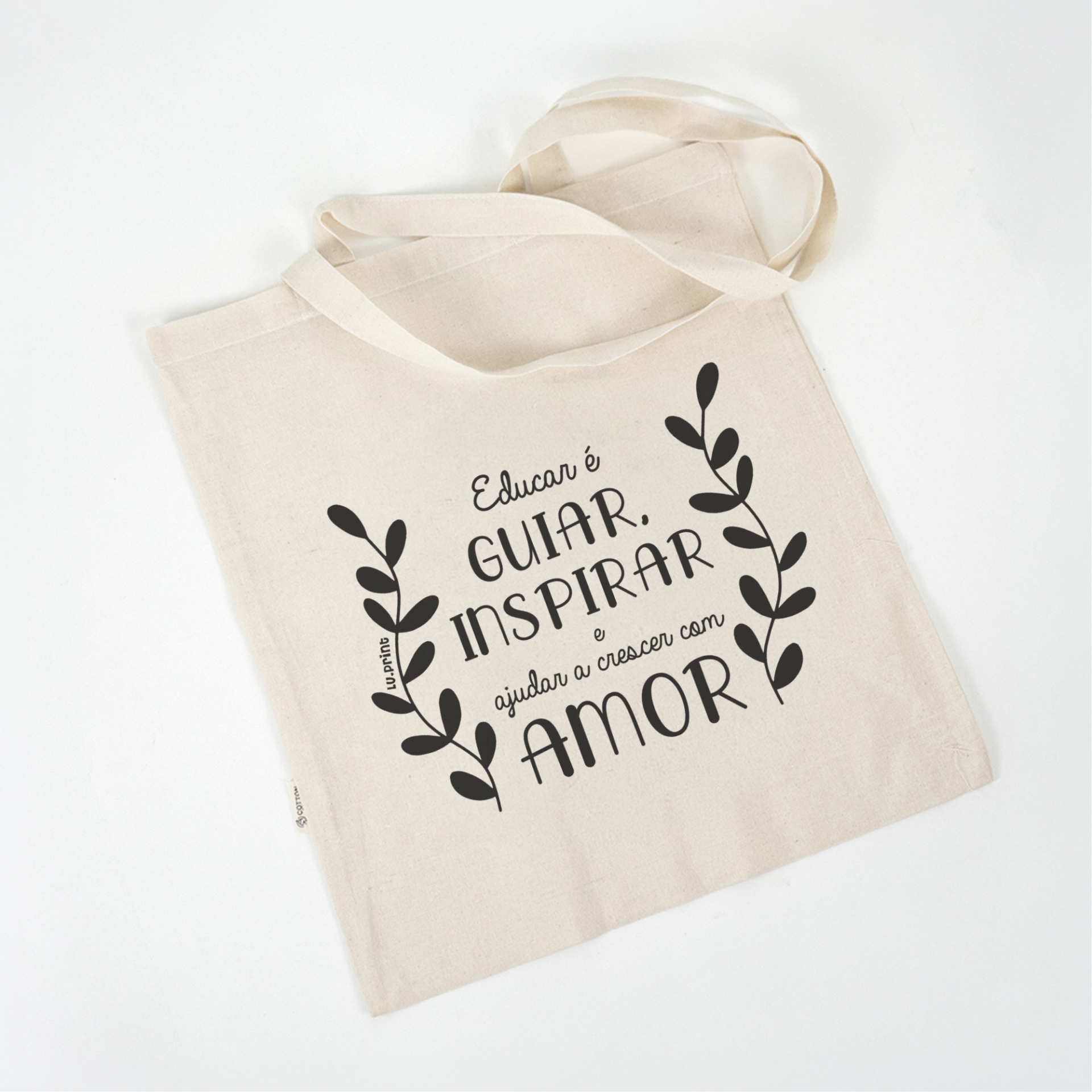 Totebag -  Crescer com Amor (para Educadoras e Auxiliares)
