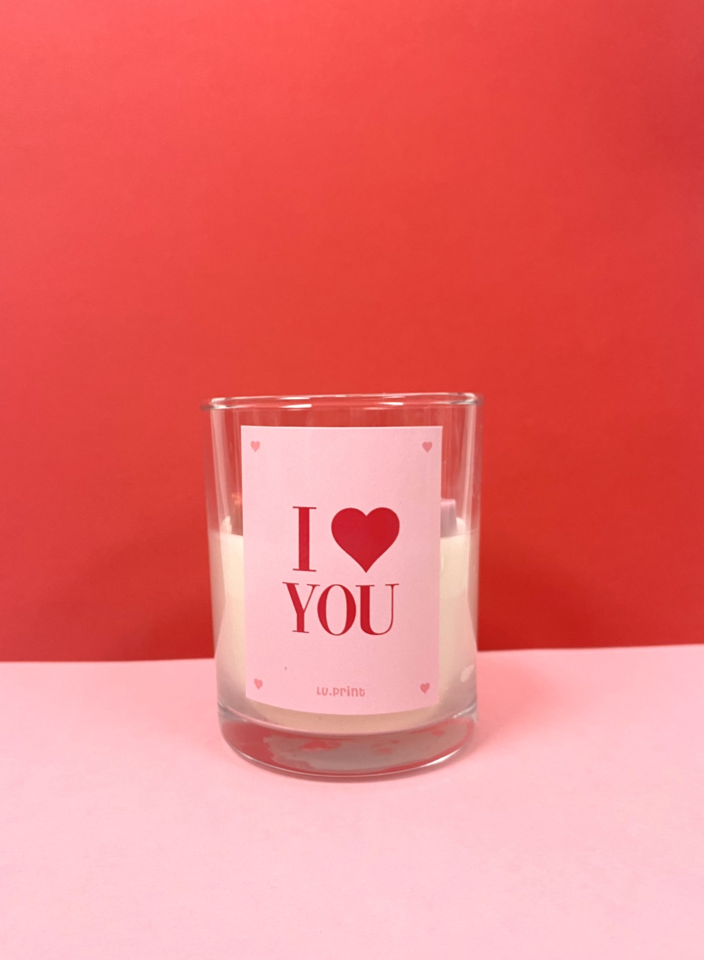 Vela "I Love You" Dia dos Namorados