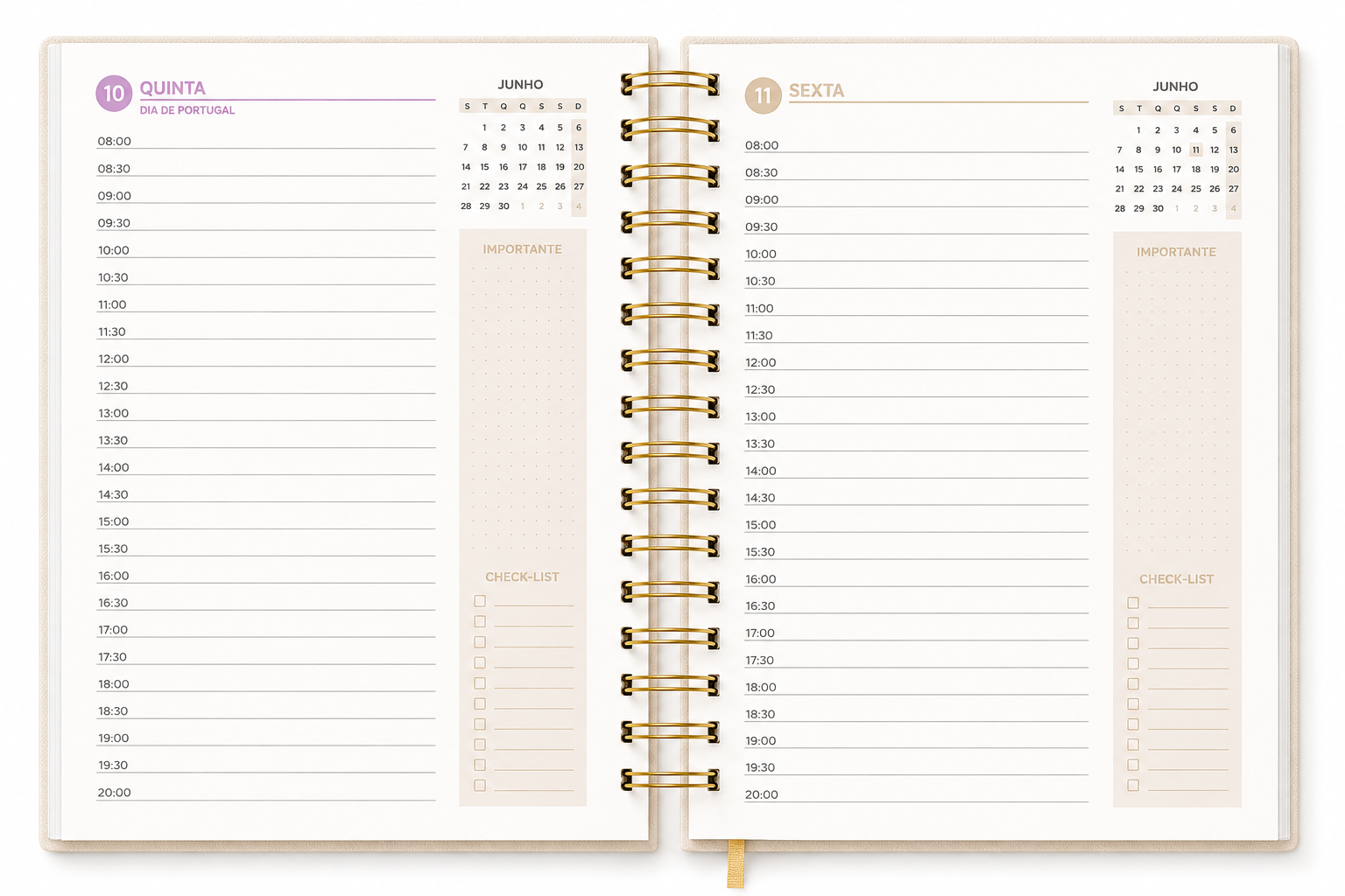 Agenda "Linho"