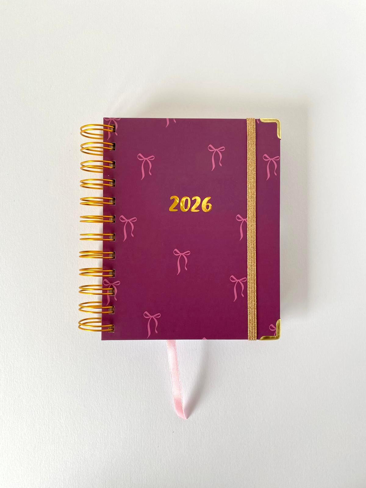 Kit Natal Mini-Agenda LuPrint & Vela DACY Candles