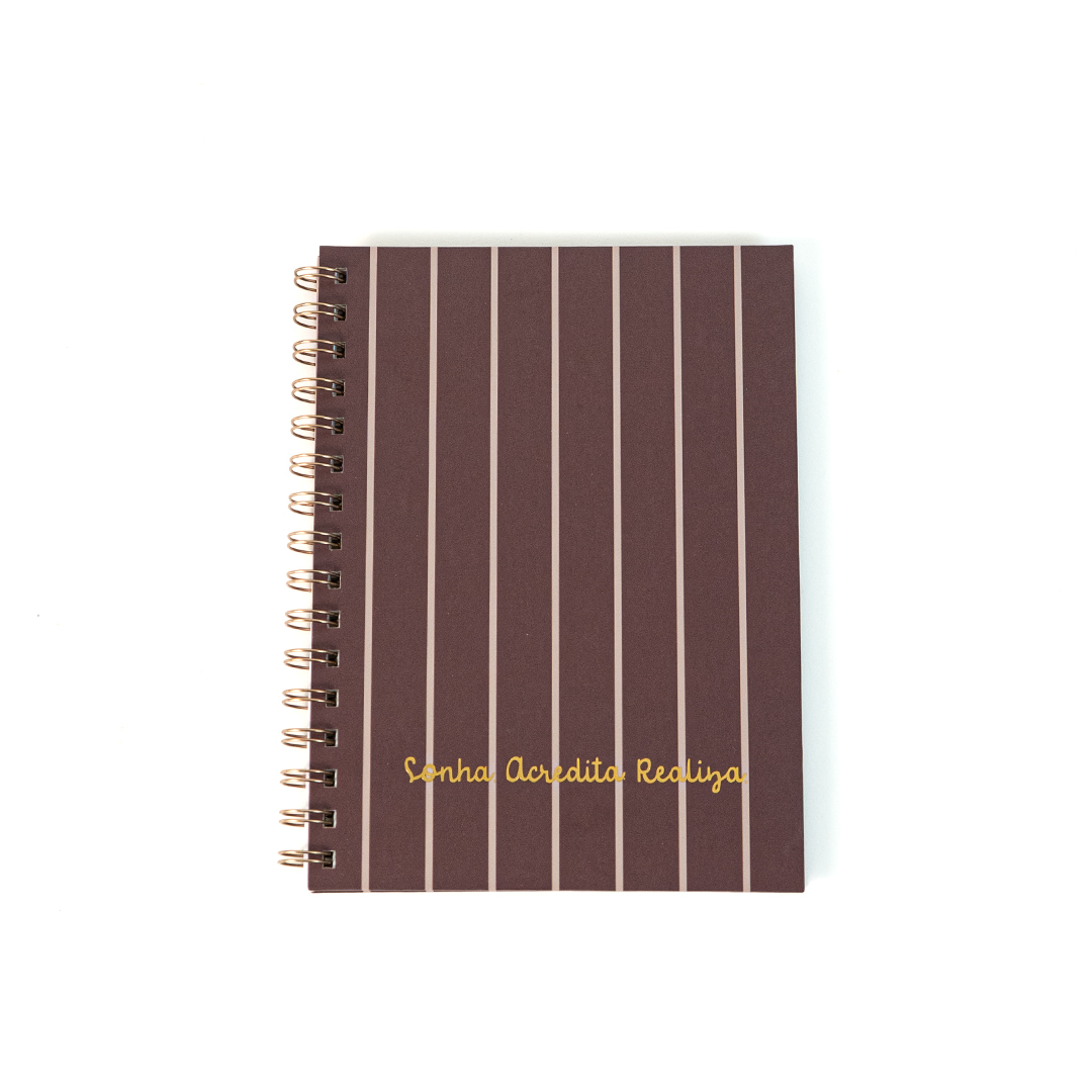 Notebook "Sonha. Acredita. Realiza"