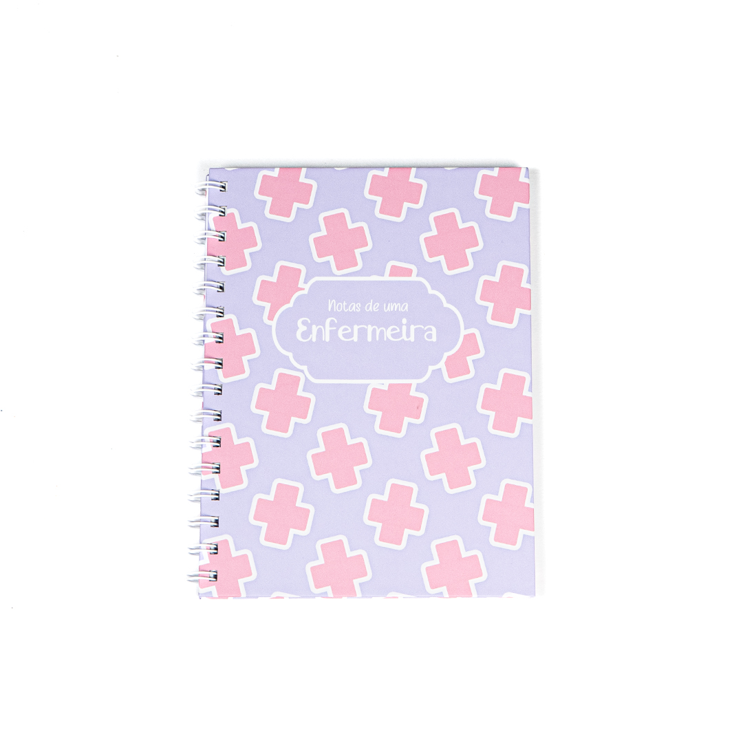 Notebook - Enfermeira Lilás
