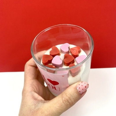 Vela "I Love You" Dia dos Namorados