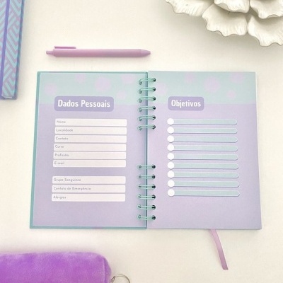 Planner Sem Datas - Dream Big. Start Small