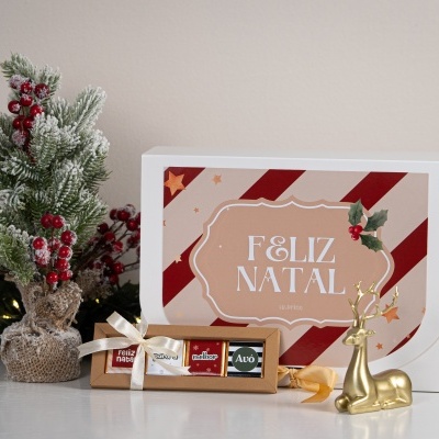 Caixinha de Chocolates de Natal
