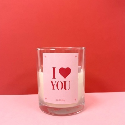 Vela "I Love You" Dia dos Namorados