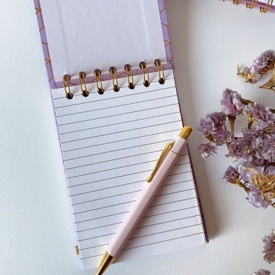 Bloco A6 - Trelis Lilás